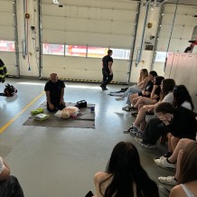 Exkurze u hasičů v Uničově 2024